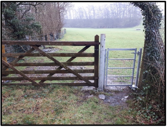 Walks around Machynlleth access gates Richard Jones